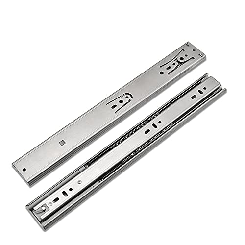 Rails de tiroir qui grincent ? Solution acier inoxydable fermeture douce 35cm