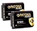 Produktbild PATONA Protect V1 (2X) NP-BX1 Akku - kompatibel mit Sony Vlog ZV-1 DSC HX90 HX95 HX99 RX100 WX350 HX400V HDR AS100V FDR X1000 X3000