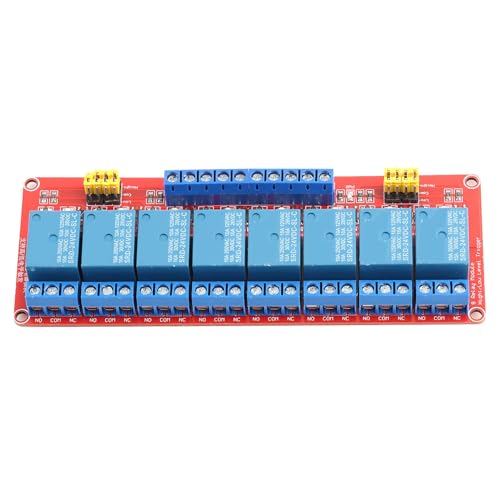 Respicefinem R 2 Channel Optocoupler Relay Module Board High Low 5V (24V)