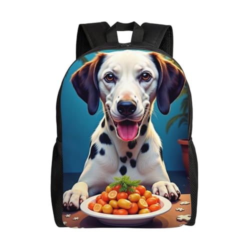 Unisex 16 Inch Backpack Dog & Kumquats Personalize with Your