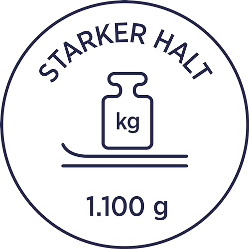 AVERY Zweckform 3731 Bildaufhänger zum Kleben 5 Stück (Ø 40 mm Durchmesser, weiße Aufkleber, Tragkraft bis zu 1,1 kg / 1100 g, selbstklebend, besonders stabil, für Bilder, Teller und Deko Objekte)