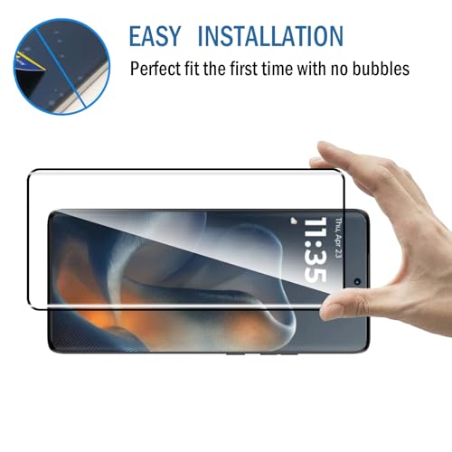 Natbok 3D Schutzfolie für Motorola Moto Edge 60 / Moto Edge 60 Fusion für Panzerglas, 2+2 Stück Panzerfolie mit Kamera Schutzglas,Ultrabeständig Anti-Kratzen Displayschutzfolie