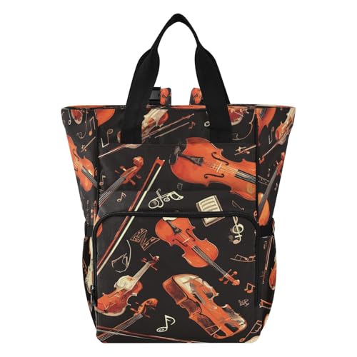 Sac à langer sac à dos violon pour voyages en famille et sorties