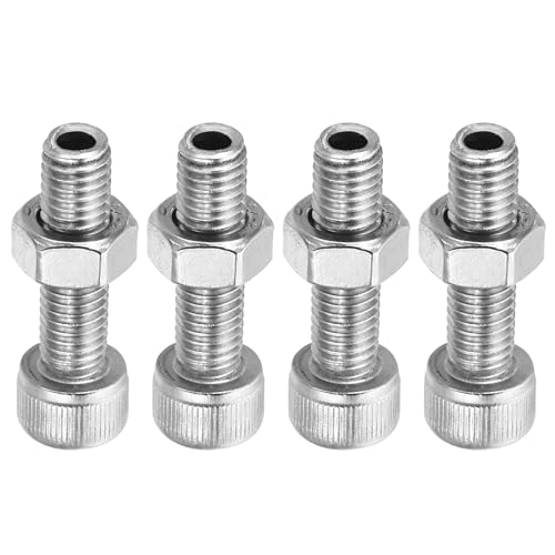 PATIKIL M8x30mm 304 Stainless Steel Hollow Bolt