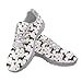 Wanyint Women Sneakers Running Walking Shoes Dachshund Heart Watercolor White Sole Fashion Tennis Shoes for Travel Casual Breathable Mesh Trainers Footwear