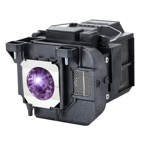 Aimdio V13H010L77 Lampada Proiettore per EPSON ELPLP77 EB-1970W EB-1975W EB-1980WU EB-1985WU EB-4550 EB-4650 EB-4770W EB-4850WU EB-4950WU EB-4750W EB-4955WU EB-4855WU EB-4750WU Lampadina di Ricambio
