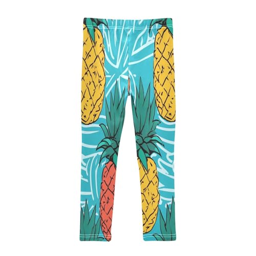 Bolaz Toddler Girls Leggings Printed Yoga Pants Leggings Pineapple Four for Kids2