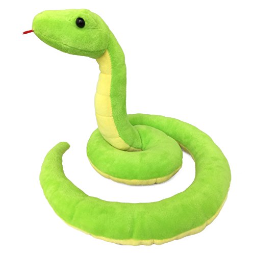 Ice King Bear Lifelike Green Snake Stuffed Animal - Plush Toy (Standing) #TOP5