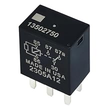 Automotive Power Relay 13502750 35A 12VDC 5Pins Plug inSPDT