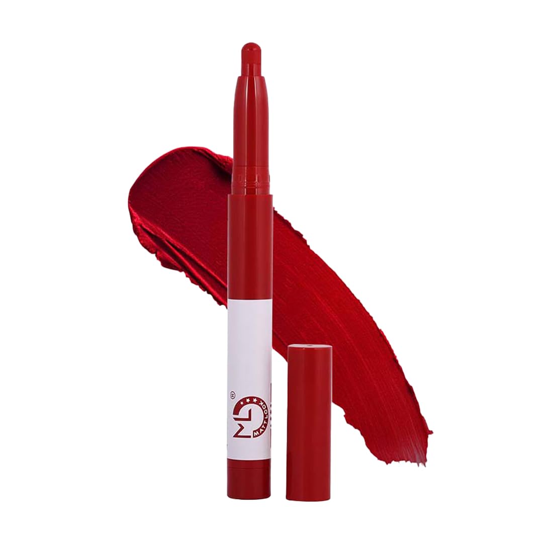 MATT LOOK Power Last Lip Stain Crayon Lipstick|Rich Color|Non Transfer|Long Lasting|Waterproof|Super Stay|Luxurious Crea
