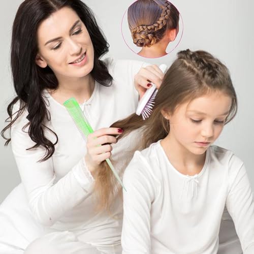Set de 5 Peines de Peinar para Cabello Verde miniatura 6