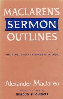 Paperback Maclaren's Sermon Outlines Book