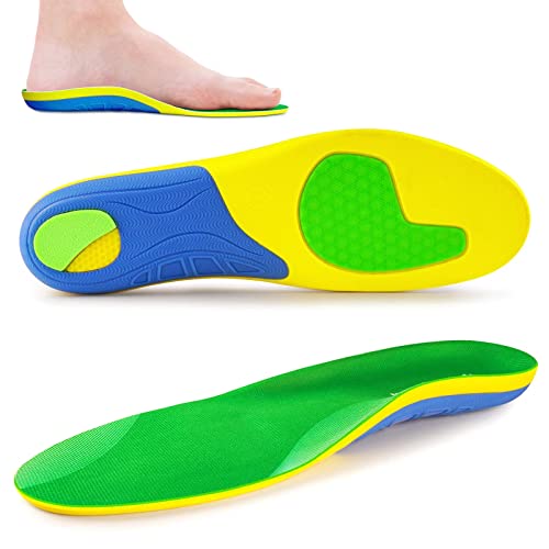 Plantillas para zapatos de trabajo para hombre y mujer, plantillas de gel para hombres y mujeres, plantillas para zapatos para uso diario y trabajo, XS