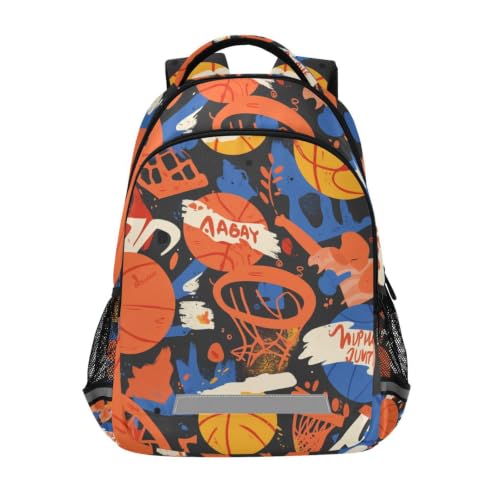 Sac à dos basket-ball enfant avec bretelles confortables école