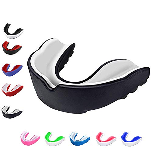 Sports Mouth Guard for Kids Youth /Adults-Mouthguard for Lacrosse, Basketball, Karate, Flag Football