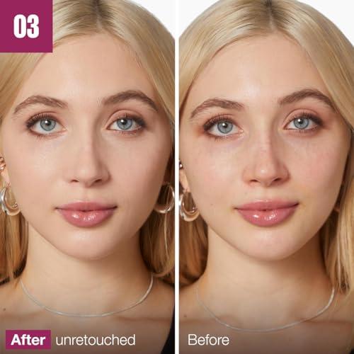 Maybelline Instant Anti-Age Eraser Eye Concealer for Face, Dark Circles, Blemish & Fine Lines Concealer, Full Coverage, Dermatologist Tested, Suitable for Sensitive Skin, Shade: 03 Fair