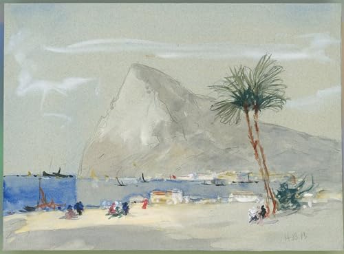 Toile murale Gibraltar par Hercule Brabazon Brabazon déco salon 60x90cm