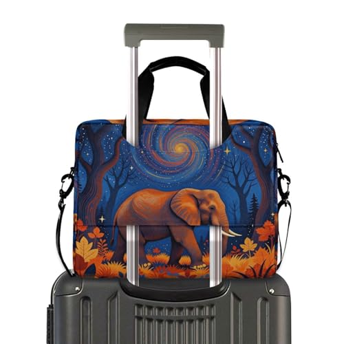 Bolso para laptop portátil 15.6 pulg con asa y correa miniatura 4