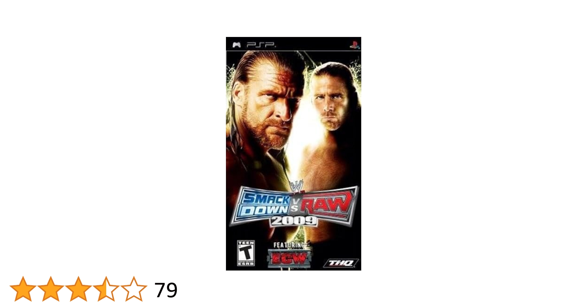 PlayStation Portable - PSP★WWE SMACKDOWN VS RAW 2009 海外版 北米版 PlayStation Portable - PSP☆WWE SMACKDOWN VS RAW 2009 海外版