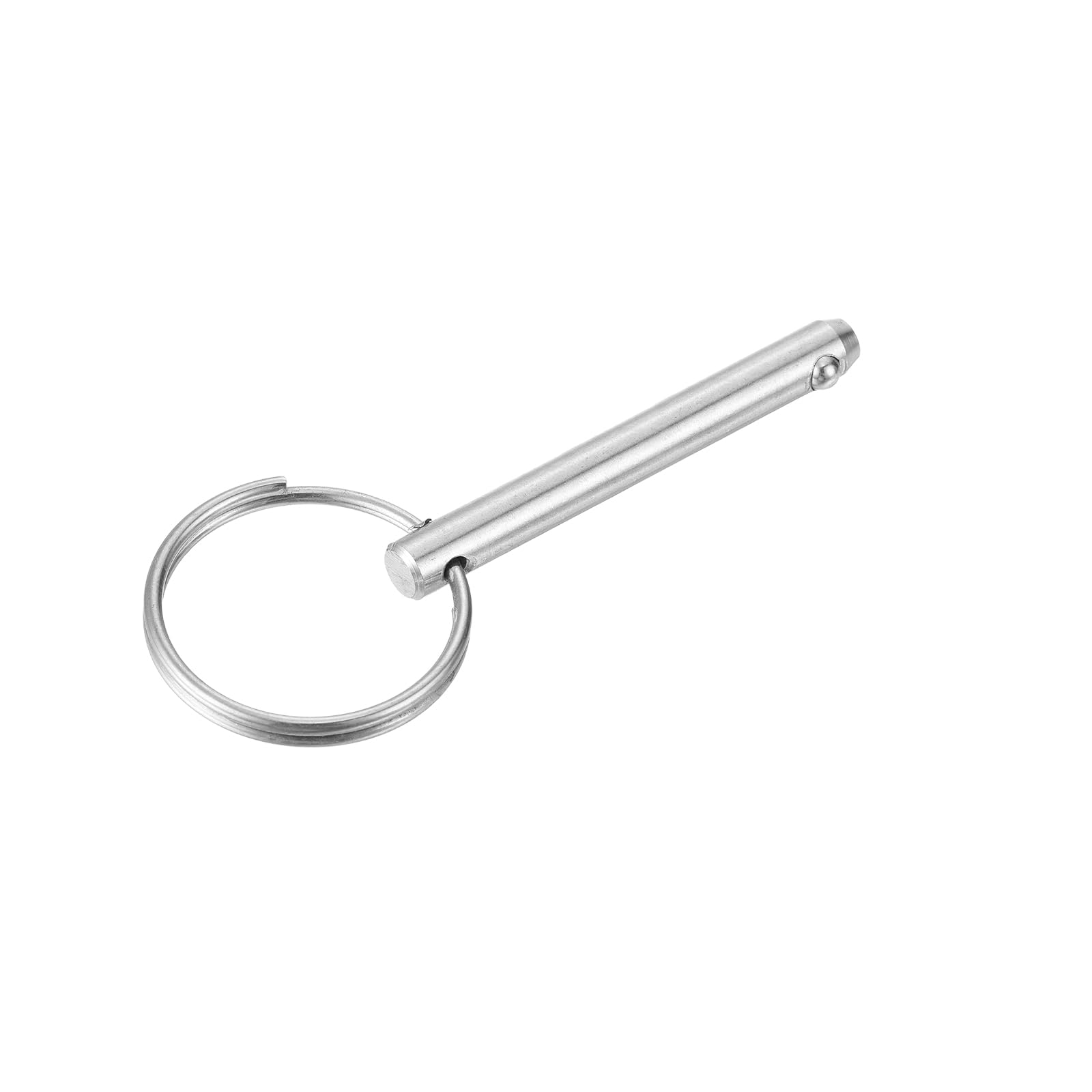 sourcing map 2 perni a sgancio rapido da 5 mm x 38 mm, in acciaio inossidabile 316, accessori marini per sedili marini, allestimento navale, costruzione navale, argento