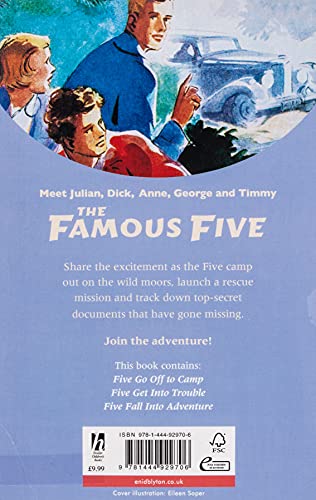 Famous Five Collection 3 Books 7 9 - Image 2