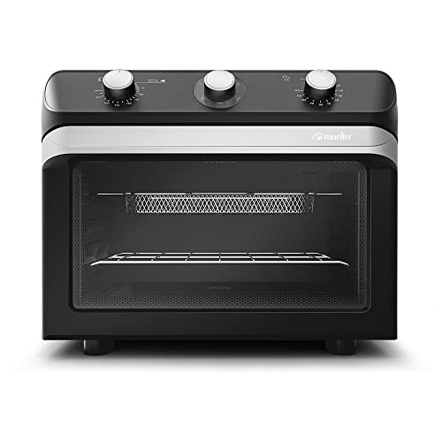 Air Forno Elétrico e fritadeira Mueller 35 Litros Preto com funçã...