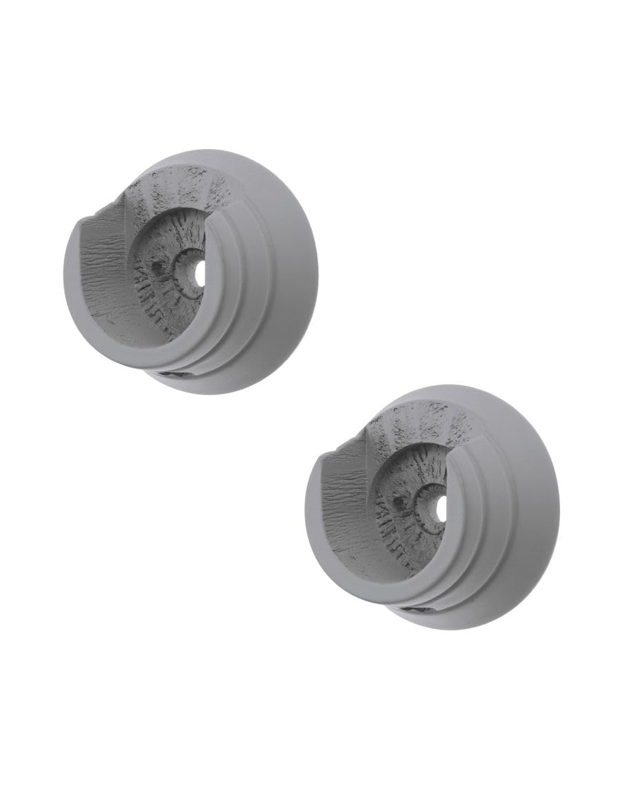 Swish Romantica 35mm Wooden Curtain Pole Recess Bracket, Smoke