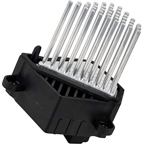 BlueStars 64116923204 Blower Motor Resistor - Compatible with BMW E39 E46 E53 320i 323i 325i 328i 330i 525i 528i 530i 540i M3 M5 X3 X5 - Replaces 64116923204 64116929486