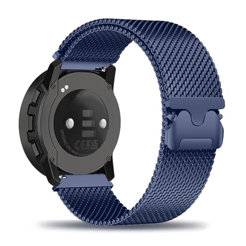 Metal Correa Compatible con Suunto Ambit 3 Peak/3 Sport/3 Run Correa de Reloj, con Ajustable Magnética Aceros Inoxidable Clásico Pulseras de Repuesto para Suunto Ambit 3 Run Banda (10)