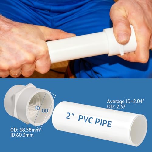 Cople PVC 2 pulgadas 25 Imagen adicional
