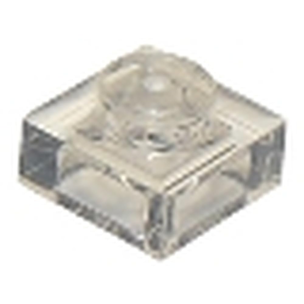 LEGO Brick Plate 1 x 1, Part 3024 (Trans-Clear, 10, count) โ image 1