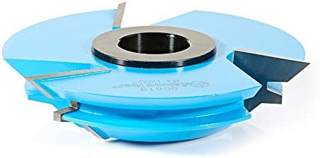 Amana Tool - SC619 Carbide Tipped 3-Wing Lock Miter 45 Deg x 4-17/32 Dia x 1 & 1-1/4 B