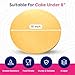 RICCLE 10 Inch Single Gold Cake Drum - Smooth-Edged Pack of 1 - Sturdy Boards Round - Bend Resistant Multi-Layered Base for Minimalist Displays