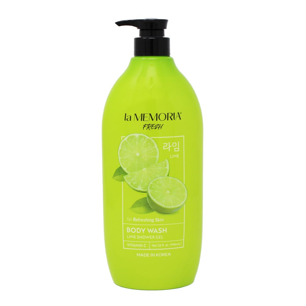 SHOWERMATE la MEMORIA Fresh Fruit Body Wash 32 fl oz, 946 ml (Peach)