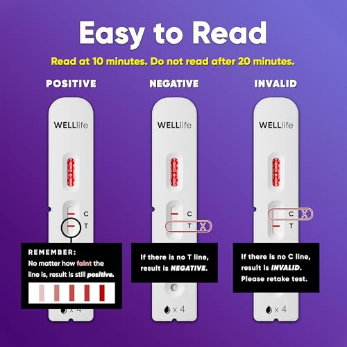 welllife covid-19 antigen home test fda authorized otc covid home test with 10 minute results 1 pack 5 tests total easy to use amp no discomfort