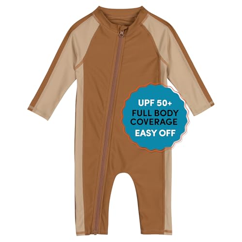 Image of SwimZip Boys' Long-Sleeve UPF 50+ Swimsuit for Baby, Toddler, & Little Boys