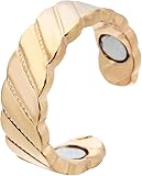 Anillo para mujer para pérdida de peso, alivio del estrés y la migraña, equilibrio de la menopausia y apoyo para dormir, juguetes antiestrés para aliviar el estrés, talla única, Cobre, 1