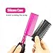 Electric Hot Comb Hair Straightener Electrical Straightening Comb Curling Iron for Natural Black Hair Wigs Pressing Combs with Lace Glue Hair Wax Stick Edge Control Set