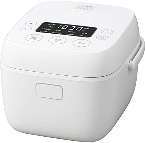 amadana(アマダナ) AT-RM32B-WH 炊飯器 ホワイト [3合 /マイコン]