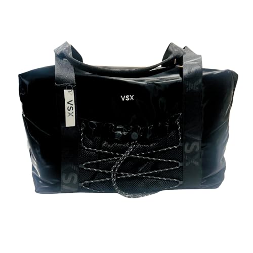 Victoria's Secret Bolsa esportiva VSX Weekender Duffle – Black Shark – Bolsa de viagem e academia de edição limitada, tamanho único