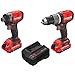 CRAFTSMAN V20 RP Cordless Drill and Impact Driver, Brushless Power Tool Combo Kit, 2 Batteries and Charger Included (CMCK211C2)