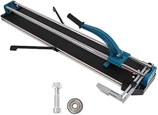 Ketofa Manual Tile Cutter 48inch, 1200mm Laser Guided Precision Porcelain Ceramic Floor Tile Cutter Machine and Tile Ball Bearing Cutting Wheel