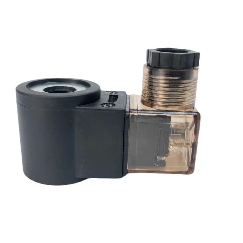 Tail plate elevator hydraulic lifting thread insertion valve coil inner hole 13 height 37 AC220V DC24V (DC 48V)