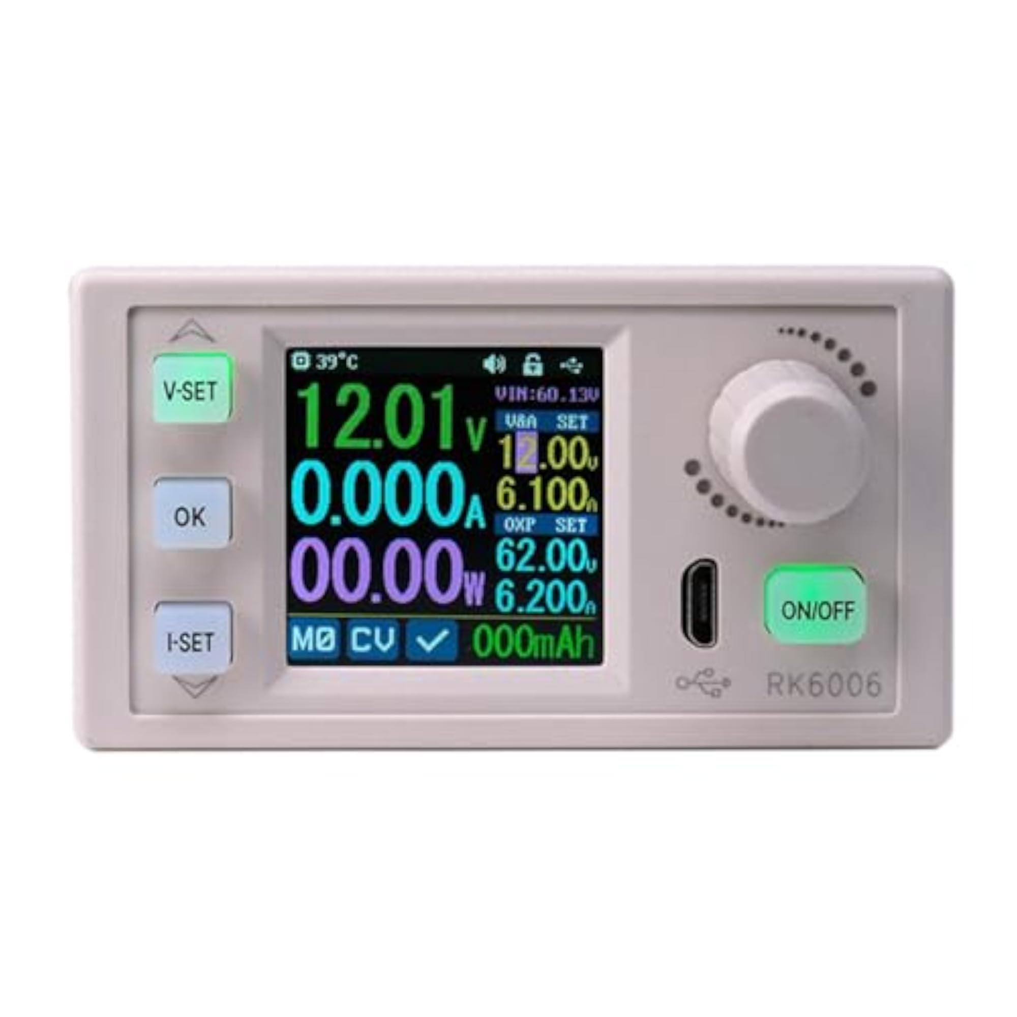 DC Voltage Regulator Panel Mount with 10A Fuse