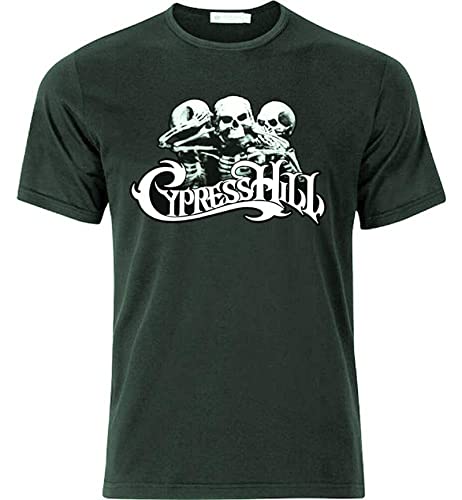 Photo de ZHAO Cypress Hill Skulls T Shirt Black Black XXL