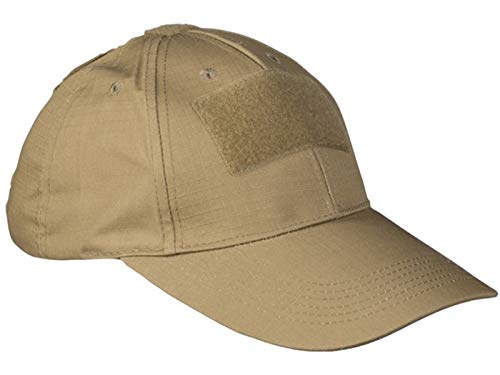 Gorra de béisbol táctica, color Marrón, tamaño talla única