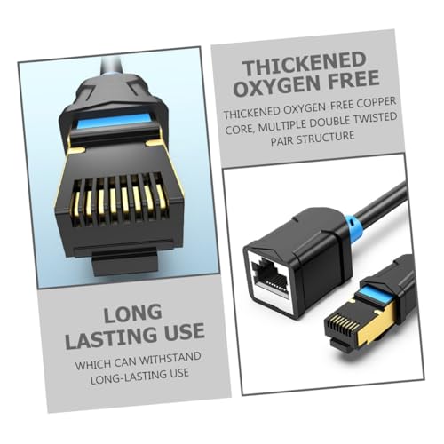 Cable Ethernet Extensor Shielded Patch Cord miniatura 3
