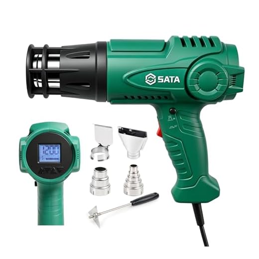 Advanced LCD Heat Gun with Dual Settings