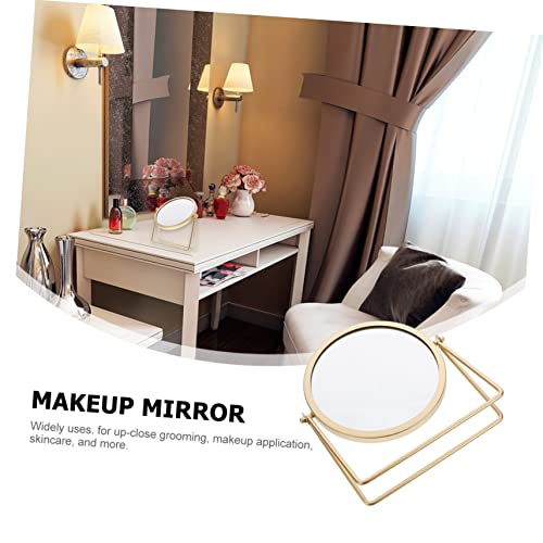 Espejo de maquillaje giratorio Ipetboom para tocador miniatura 3