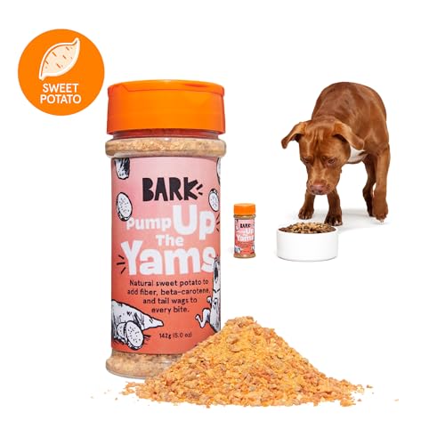 Image of Barkbox - Pump Up The Yams - Dry Dog Food Topper with Superfood Sweet Potato, Single Ingredient - Meal Flavor Enhancer for Large & Small Breeds - 5oz